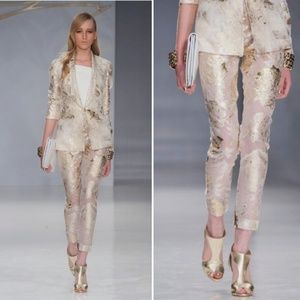 Rose Gold Metallic supper chic pants